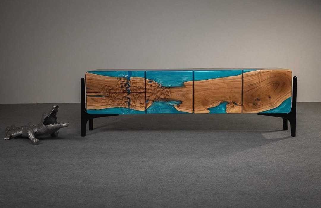 Where Earth Meets Art: The Story Behind Our Resin Wood Collection